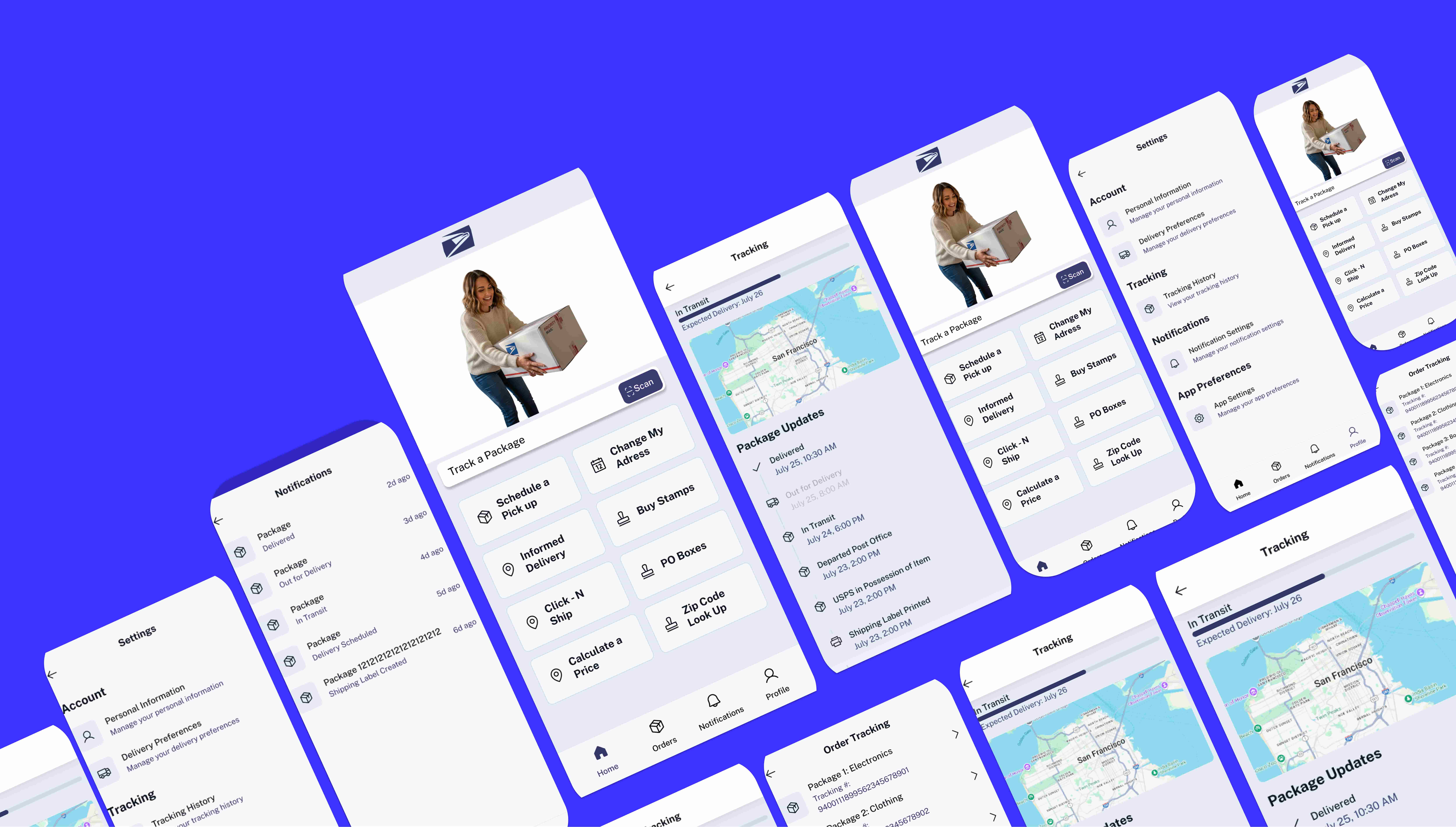 USPS app preview